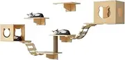Cat Shelves and Perches for Wall Cat Wall Steps Set
