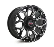 To Suit ISUZU D-MAX WHEELS PACKAGE: 17x9.0 Simmons MAX X11 BKWAA and Nitto Tyres