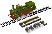 Bachmann 39023 HO Scale ROLLERS&DRIVE WHEEL CL