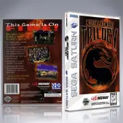 Sega Saturn Custom Case - NO GAME - Mortal Kombat Trilogy