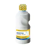 在飛比找博客來優惠-【義大利 GIOTTO】可洗式兒童顏料250ml(單罐)白色