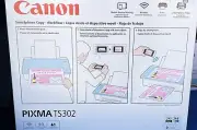 NEW Canon 302 (3722) All in One Printer-DirectPhone Copy-USB /Wireless-Homework