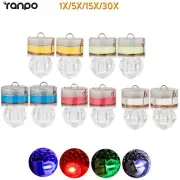 Mini Led Flash Fishing Light Lures Bait Multicolor Lamp Waterproof Underwater