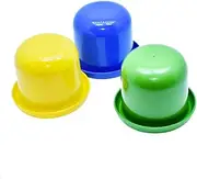 TOYANDONA Dice Cup Set 2pcs Dice Shaker for Home Parties Bar Entertainment Random Color