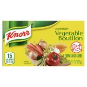 Knorr Cube Bouillon Vegetable 6 cubes 2.1 oz