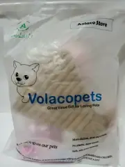 Volacopets Puppy Toys for Teething, Puppy Chew Toys for Small Dogs, Pink, 5-Pack