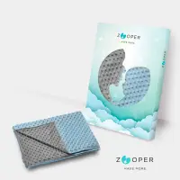 在飛比找momo購物網優惠-【Zooper】舒眠雲豆毯（L）(推車 汽座 毯子 被子 被