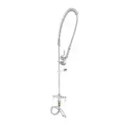 T&S Brass B-0113-B Polished Chrome Plated Brass Pre-Rinse Unit w/ 44" Hose