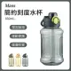 【Mass】大容量彈蓋吸管運動水壺 850ml(防摔運動水壺/密封防漏/透明水瓶/戶外旅行水杯)