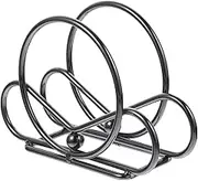 Abaodam gold decor retro decor metal holder tabletop tissue rack decorative tissue stand dinner table decor wall record holder bracket napkin Plating Alloy