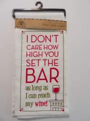 Chris's Stuff (27"x27") Flour Sack Towel - Reach My Wine