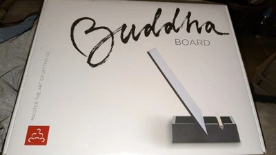 Buddha Board Original Meditation Relaxing Painting Board with Bamboo Brush