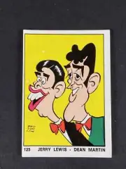 Panini OK VIP 1973 - #125 Jerry Lewis & Dean Martin - NM