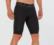 GENUINE | 2XU Mens Accelerate Compression Shorts (Black/ASN)