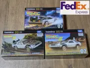 Takara Tomy Tomica Premium Unlimited Back to the Future Toys 3set