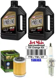 Yamaha TW 200 TrailWay TTR 225 230 XT225 Oil Change Kit Spark Plug Oil Filter