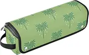 [sanluoli] Hot Hair Tools Travel Bag with Heat Resistant Pad Waterproof Hair Tools Travel Organizer Ethnic Bohemia Trees Stars Minimalist Portable Travel Essentials