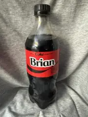 Share a Coke with Brian 2025 Personalized Gift Coca Cola Bottle 20oz Zero