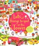 Usborne Lots of things to spot in the town 尋找遊戲貼紙書-城市 ＊夏日微風＊｜夏日微風↘限時下殺