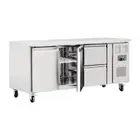 Polar U-Series 2 Door and 2 Drawer Counter Fridge 417Ltr - Under Bench Fridge...