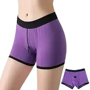 Lacnuopao Strap on Underwear Harness, Strapon Harness Pant Strapless Strap on Boxer Strap ons Underwear Brief