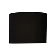 40cm Drum Lamp Shade Black