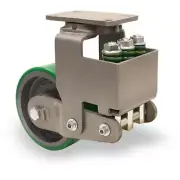 Hamilton Aerospace S-AEZFFM-83DB: 8"x3" Spring Loaded Forge Master Swivel Caster