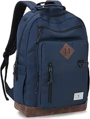 [VX VONXURY] Backpack for Men Women,Lightweight Bookbag with Mulitiple Pockets,Classical Water Resistant Travel Backpack