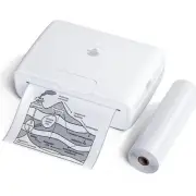 M04S Bluetooth Portable Printer Printpod -Thermal Label Printer Notes Printer...