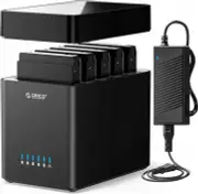 ORICO DS500C3-EU-BK Hard Disk Drive Docking Station, SATA up to 5x18TB