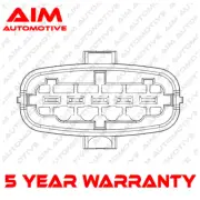 Fits Vauxhall Vectra Frontera Saab 9-3 Aim Mass Air Flow Meter Sensor #2