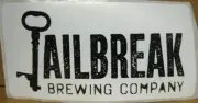 JAILBREAK BREWING COMPANY, 2 X 4 inch STICKER, Label with KEY, Laurel, MARYLAND