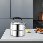 Stackable Lunch Box Food Lunch Container Microwave Compartment Stainless Steel