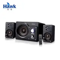 在飛比找PChome24h購物優惠-【Hawk 浩客】S345 神魔進化 2.1聲道藍牙喇叭