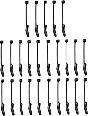 Fishing D Rig Aligners Anti Sleeves Up Terminal Tackle Hooks Kit S 25PCS Fishing Hook Set