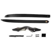 60 Inch Archery Recurve Bow 30-50lbs Wooden Split Takedown Right Hand