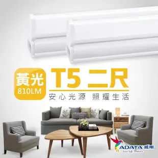 【ADATA 威剛】9W 2尺 T5 LED 層板支架燈/層板燈-30入組