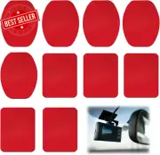 10 Pcs Dash Cams Sticky Adhesive Pad Compatible with Gopro Hero Action Camera, D