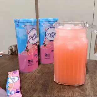 [Crystal Light] 水晶燈 飲料混合粉色檸檬水大容量低卡路里 / 來自韓國首爾