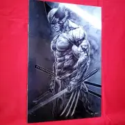 "Adamantium Ronin" Metal Edition Wolverine Homage Raw Comic Victor Garduno
