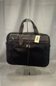 Wilson's Genuine Leather Briefcase Laptop Satchel Messenger Attaché Bag NWT $350