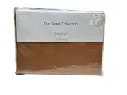 Calvin Klein Khaki Collection Cord Weave Bittersweet California King Bedskirt