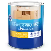 Timber Protect 1L Clear Satin Oil Based Interior One Coat