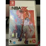 SWITCH NS NBA 2K22 美國職業籃球 籃球 中文版 (二手)