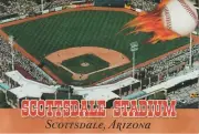 San Francisco Giants Arizona Spring Training Scottsdale Stadium Postcard #1