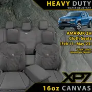 Volkswagen Amarok 2H (Cloth Seats) XP7 Heavy Duty Canvas Bundle (Made to Order)