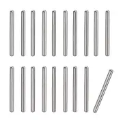 1x12mm Dowel Pins, 20pcs Round Head Flat Chamfered End Dowel Pin