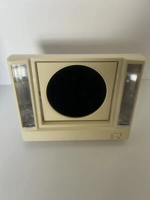 Vtg 1986 Avon Reflections of Beauty Lighted Magnifying Make-Up Mirror Dual-sided