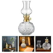 Lamps Oil for Dinner Table Glass Kerosene Candle Holder Vintage