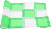 GALPADA Checkered Golf Flags for Mini Putting Green Fade Resistant Training Aid Easy Installation for Practice Elegant Design for Backyard Golf Skills